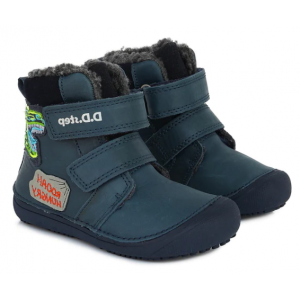 Черевики зимові шкіряні D.D.Step W063-968M, зимові чоботи на хлопчика