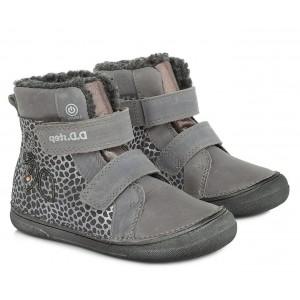 Черевики зимові шкіряні D.D.Step W078-238AM, зимові чоботи на дівчинку