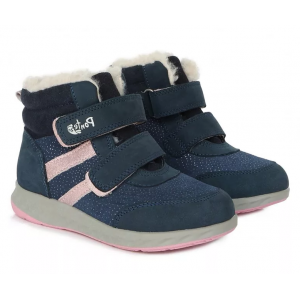 Черевики зимові шкіряні Ponte20 (D.D.Step) DA03-1-243L, зимові чоботи на дівчинку