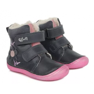 Черевики зимові шкіряні Ponte20 (D.D.Step) DA03-1-842, зимові чоботи на дівчинку