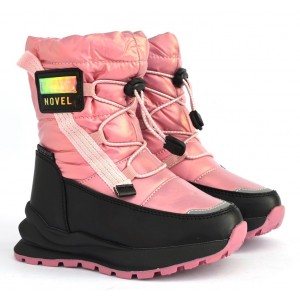 Термочеревики Tom M 10260B Pink, зимові дитячі чоботи