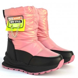 Термочеревики Tom M 10262M Pink, зимові дитячі чоботи