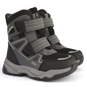 Термоботинки Tom M 10268B Grey, зимние детские сапоги