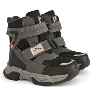 Термоботинки Tom M 10432B Grey, зимние детские сапоги