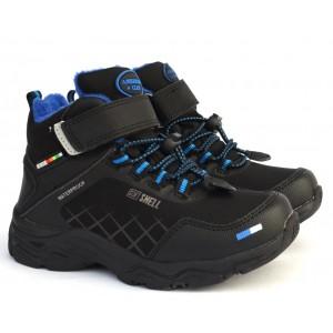 Термоботинки American club SoftShell HL28/22 Black/Royal/Blue на мембране