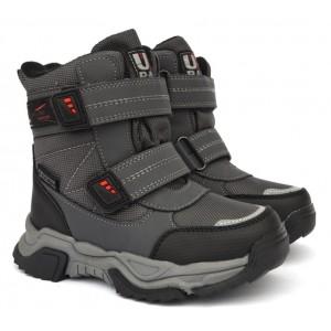 Термоботинки Tom M 10428B Grey, зимние детские сапоги