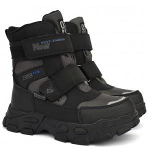 Термоботинки Tom M 10437B Grey, зимние детские сапоги