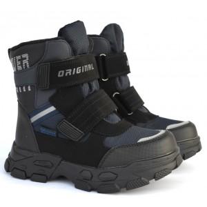 Термоботинки Tom M 10436C Blue, зимние детские сапоги