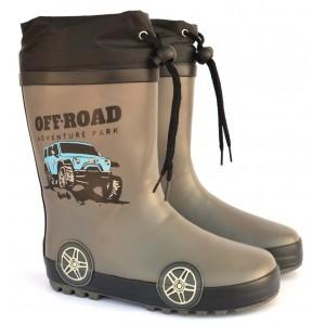 Резиновые сапоги Tom M 10608C Grey на мальчика