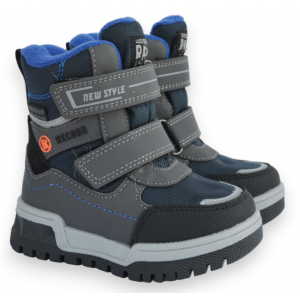 Термоботинки Tom M 10807B Grey, зимние детские сапоги