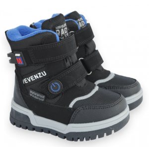 Термоботинки Tom M 10808A Black, зимние детские сапоги