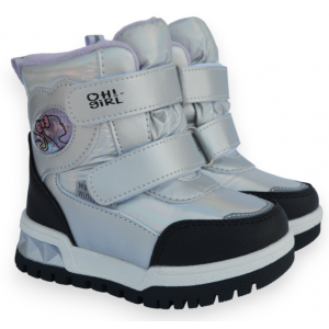 Термоботинки Tom M 10847K Silver, зимние детские сапоги