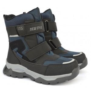 Термоботинки Tom M 10669C Blue. Антилед, зимние детские сапоги
