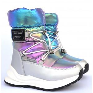 Термочеревики Tom M 10792K Purple, зимові дитячі чоботи