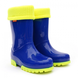 Резиновые сапоги DEMAR TWISTER FLUO 0035A (Синие)