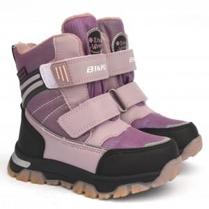 Термоботинки Tom M-Bi&Ki 01207F Purple, зимние детские сапоги