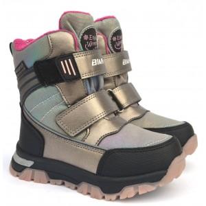 Термоботинки Tom M-Bi&Ki 01207H Brown, зимние детские сапоги