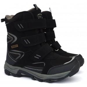 Термочеревики American club SoftShell WT161/23 Black-Grey, чоботи на мембрані
