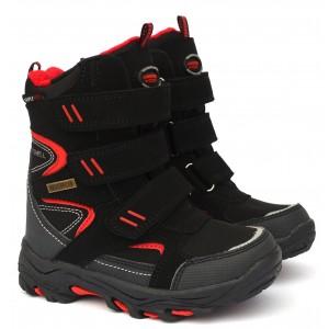 Термочеревики American club SoftShell WT162/23 Black-Red, чоботи на мембрані