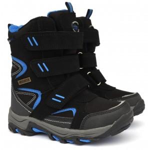 Термочеревики American club SoftShell WT162/23 Black-Royal, чоботи на мембрані