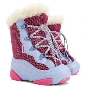 Чоботи Demar SNOW MAR 4017A (рожево-блакитні)