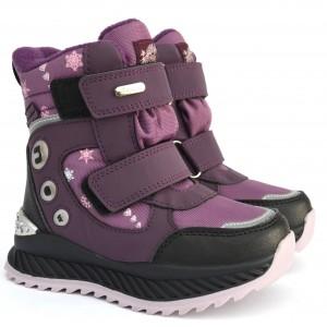 Термоботинки Tom M 10786H Purple, зимние детские сапоги