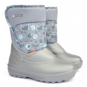 Демісезонні чоботи Demar REMI 1204C (сріблястий-металик)