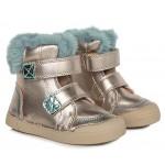 Черевики зимові шкіряні D.D.Step W068-394CM Cream