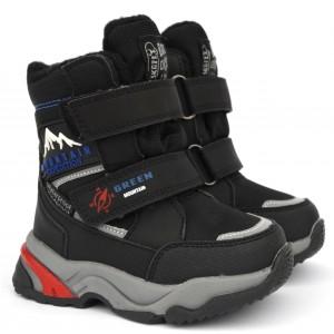 Термочеревики Tom M 10253C Black, зимові дитячі чоботи