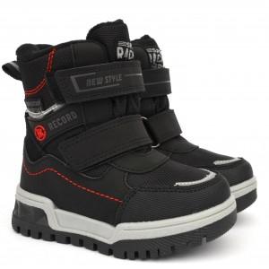 Термоботинки Tom M 10807A Black, зимние детские сапоги