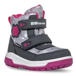 Термочеревики B&G R23-8-02 сірі, чоботи на мембрані