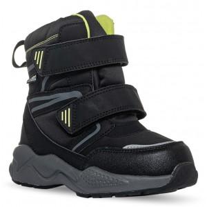 Термоботинки B&G ZTE23-5-04 черные, сапоги на мембране