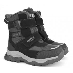 Термочеревики Tom M 10668B Grey. Антилід, зимові дитячі чоботи