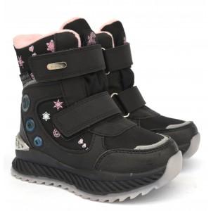 Термоботинки Tom M 10786C Black, зимние детские сапоги
