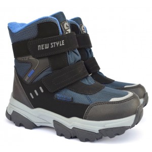 Термоботинки Tom M 10718C Blue, зимние детские сапоги
