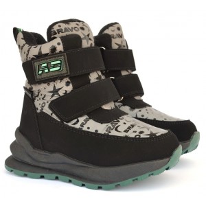 Термоботинки Tom M 10735C Grey, зимние детские сапоги