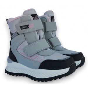 Термоботинки Tom M 10784E Grey, зимние детские сапоги