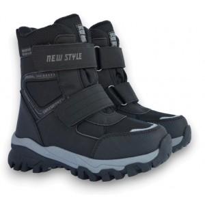 Термоботинки Tom M 10802A Black, зимние детские сапоги