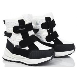Термоботинки Tom M 11194A White, зимние детские сапоги