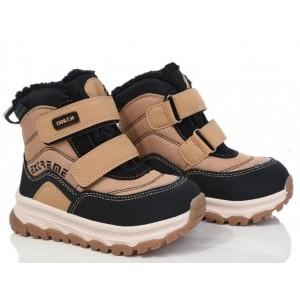 Термоботинки Tom M-Bi&Ki 11200C Black-Brown, зимние детские сапоги