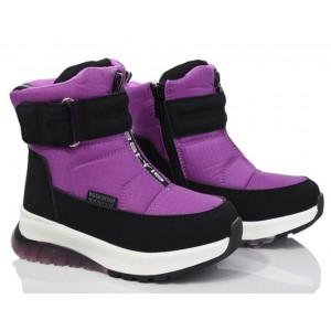 Термоботинки Tom M 11243B Purple, зимние детские сапоги