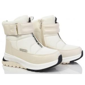 Термоботинки Tom M 11243C White, зимние детские сапоги