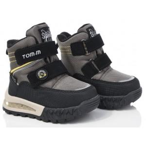 Термоботинки Tom M 11267C Army Green, зимние детские сапоги