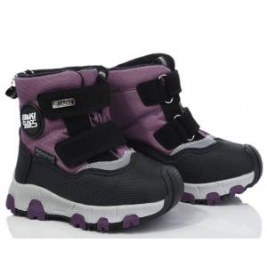Термоботинки Tom M-Bi&Ki 01360D Purple, зимние детские сапоги