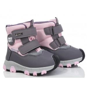 Термоботинки Tom M-Bi&Ki 01360E Pink, зимние детские сапоги