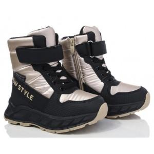 Термоботинки Tom M-Bi&Ki 01382C Beige, зимние детские сапоги