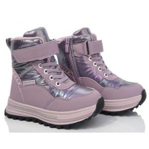 Термоботинки Tom M 11274D Purple, зимние детские сапоги