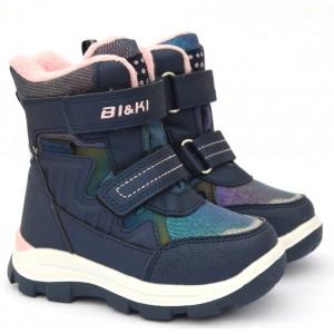 Термоботинки Tom M-Bi&Ki 01204D Blue, зимние детские сапоги