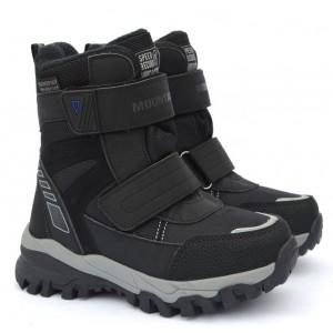 Термоботинки Tom M 10829A Black, зимние детские сапоги