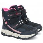 Термочеревики B&G HL24-16 Синій-Фуксія, чоботи на мембрані